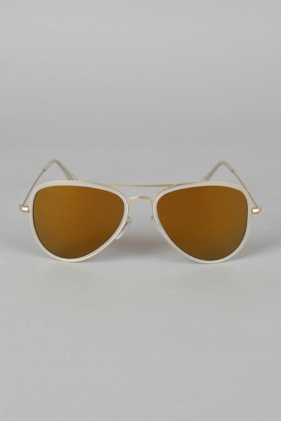 Compact Aviator Sunglasses