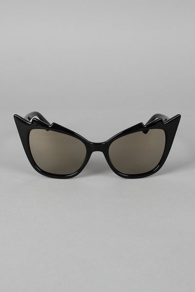 Spiked Brow Sunglasses
