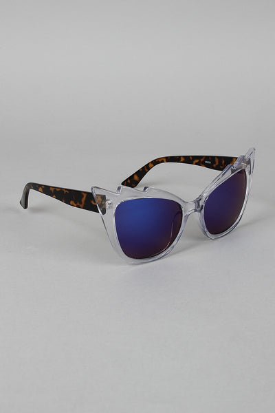 Spiked Brow Sunglasses
