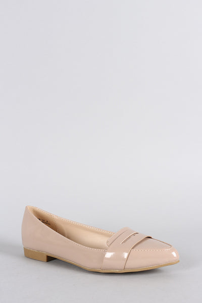 Bamboo Penny Loafer Flat