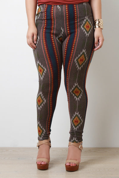 Tribal Knit Leggings