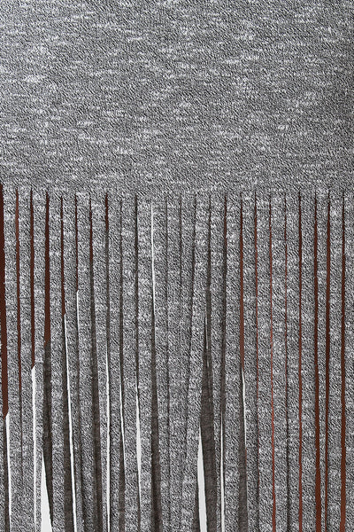 Fringe Marled Knit Sleeveless Dress