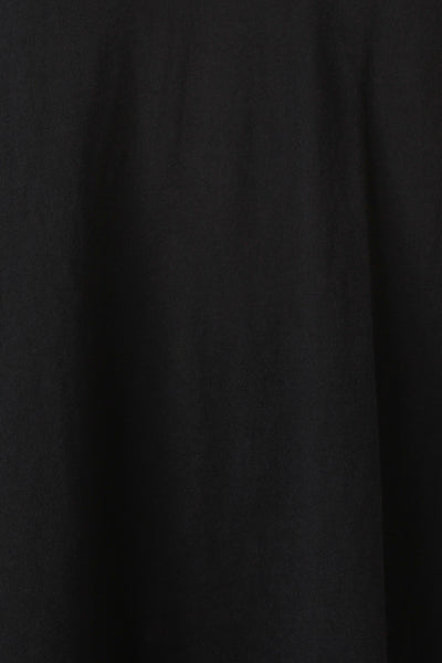 Jersey Knit Long Sleeves Raw High Low Dress